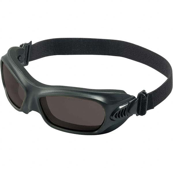 Safety Goggles: Anti-Fog & Scratch-Resistant, Smoke MPN:20526