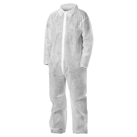 KGA10 Lightweight Coveralls White 2X-L (Qty 50) MPN:67305