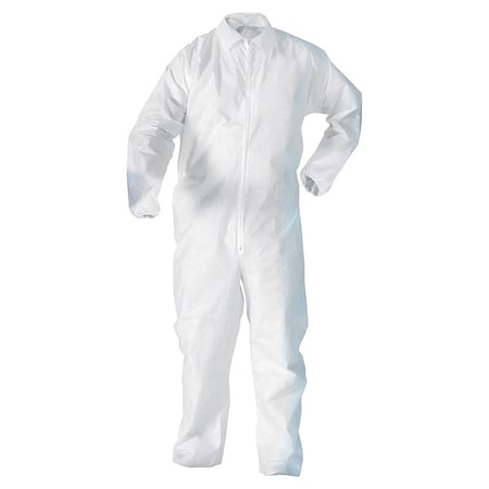 KGA20 Lightweight Coveralls White 4X-L (Qty 50) MPN:68970