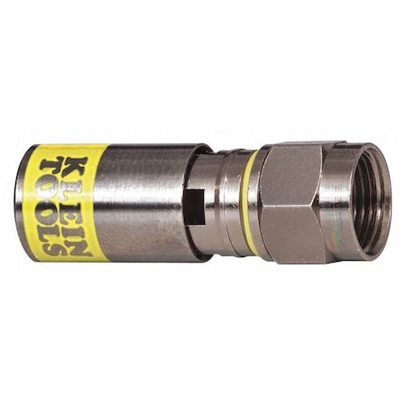 Universal F, Comp Connector RG6-R6Q, PK10 MPN:VDV812-606
