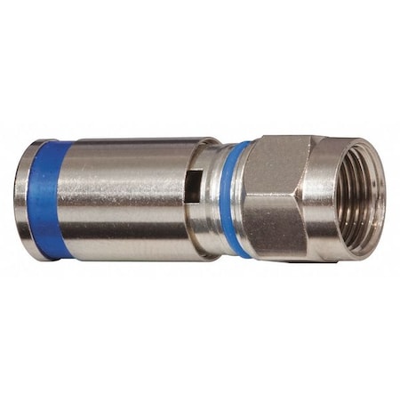 Weatherproof F-Compression Connectors RG6 10-Pack MPN:VDV812-623