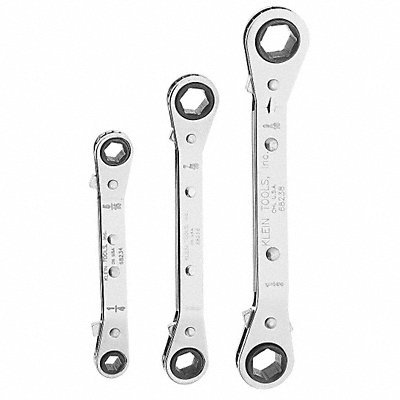 Box End Wrench Set Chrome Offset SAE MPN:68244