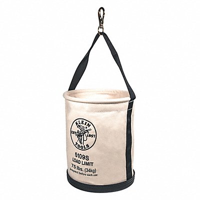 Bucket Bag Canvas Straight Wall OffWhite MPN:5109S