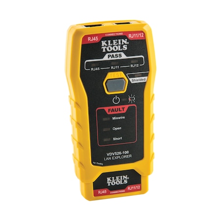 Network Cable Tester, LAN Explorer Data Cable Tester with Remote MPN:VDV526-100