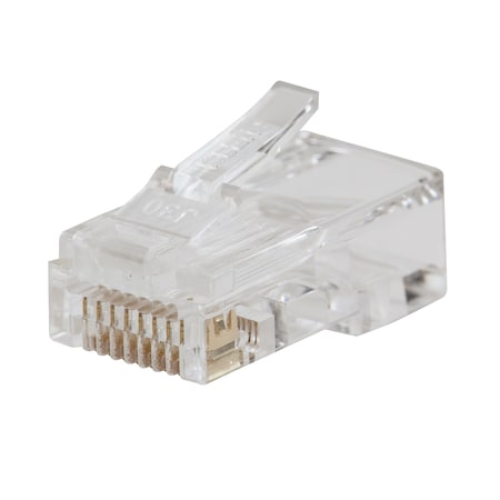 Pass-Thru Modular Data Plug, CAT6, 50-Pack MPN:VDV826-703