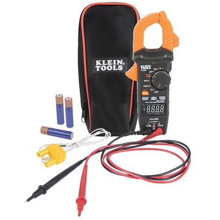 AC/DC Digital Clamp Meter, Auto-Ranging 400 Amp MPN:CL390