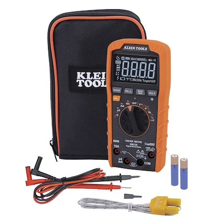 Digital Multimeter, 1, 000 V Max DC, TRMS, 6, 000 Instrument Counts, LCD MPN:MM720