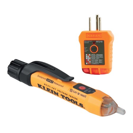 Non-Contact Voltage and GFCI Receptacle Premium Test Kit MPN:NCVT1XTKIT