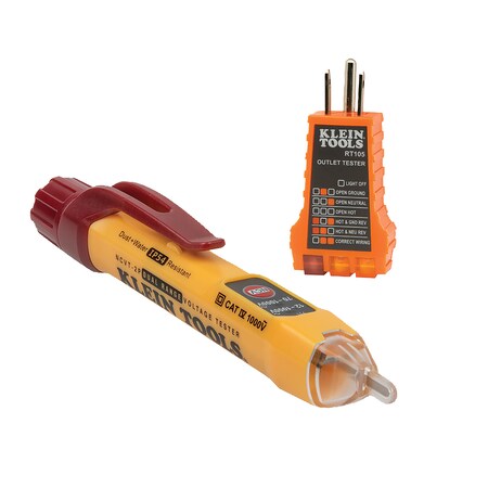 Dual Range NCVT with Receptacle Tester Electrical Test Kit MPN:NCVT2PKIT
