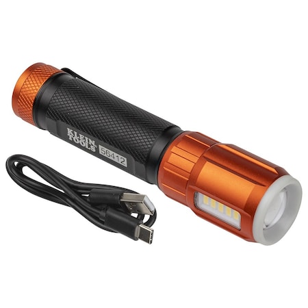 Rechargeable Flashlight with Worklight MPN:56412
