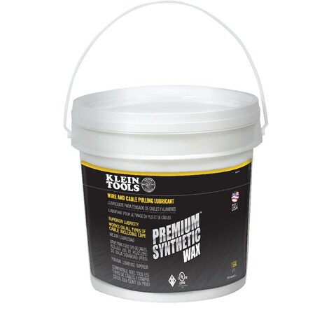Lubricant, 1 gal, Pail, Wax Base, 122 Degrees F Max Op Temp, Yellow MPN:51012