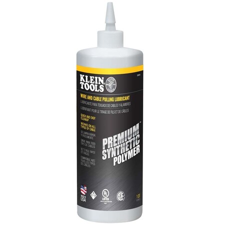 Lubricant, 1 qt, Can, Polymer Base, 140 Degrees F Max Op Temp, Blue MPN:51015