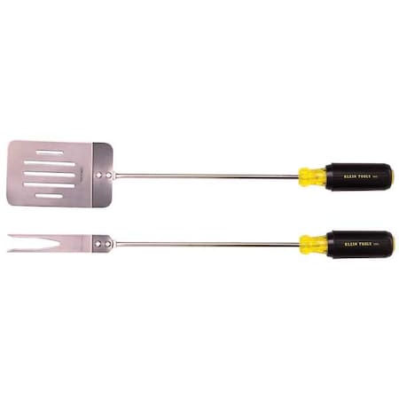 BBQ Tool Set, 17 in L, SS MPN:98222