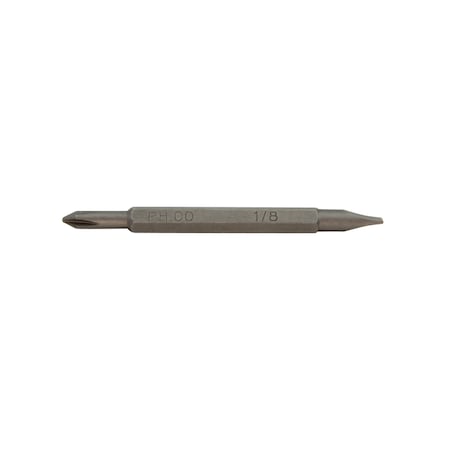 Bits, 4-in-1 Electronics, PH 00, SLTD 1/8-Inch, PK2 MPN:13392