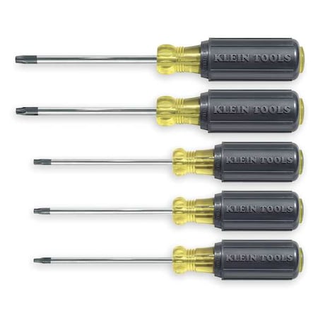 Screwdriver Set, TORX Cushion Grip, 5-Piece MPN:19555
