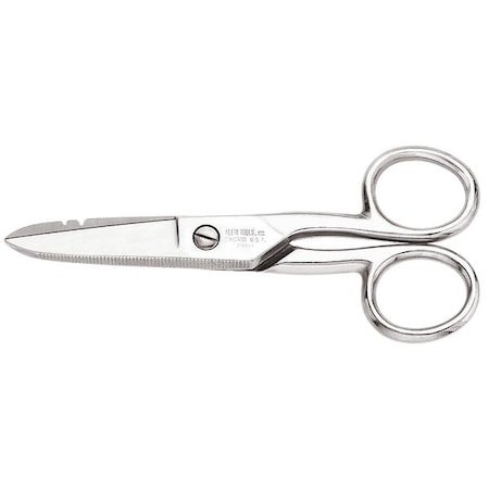 Electrician's Scissors, Nickel Plated MPN:2100-7