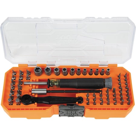 Precision Ratchet and Driver System, 64-Piece MPN:32787