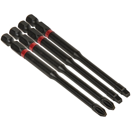 Pro Impact Power Bits, Assorted 4-Pack MPN:32795