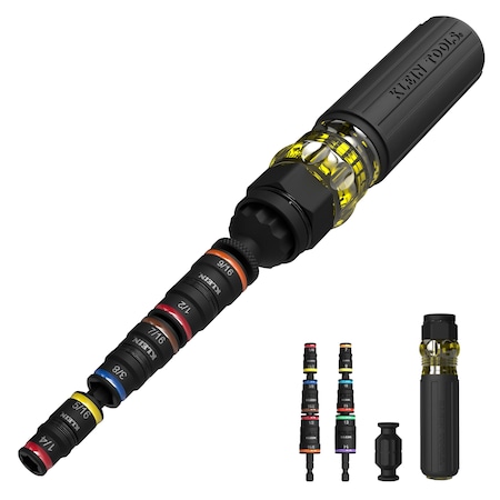 Multi-Bit Screwdriver, 10 3/4 in L MPN:32914HD