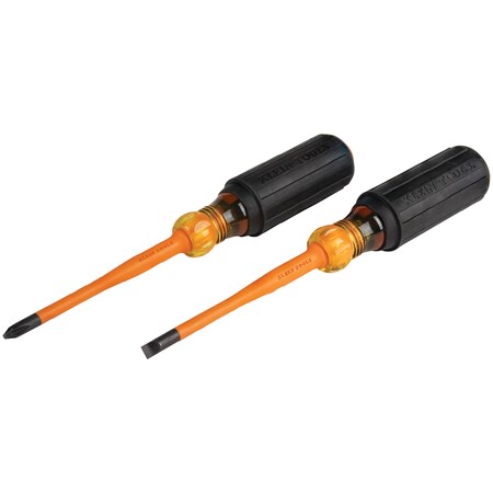 Screwdriver Set, Slim-Tip Insulated Phillips and Cabinet Tips, 2-Piece MPN:33732INS