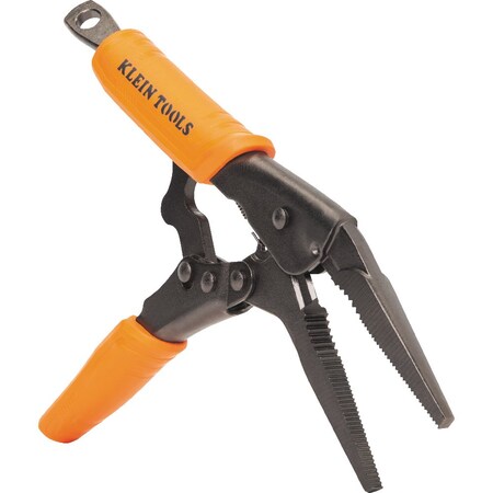Locking Pliers, Long Nose, 9-Inch MPN:38612