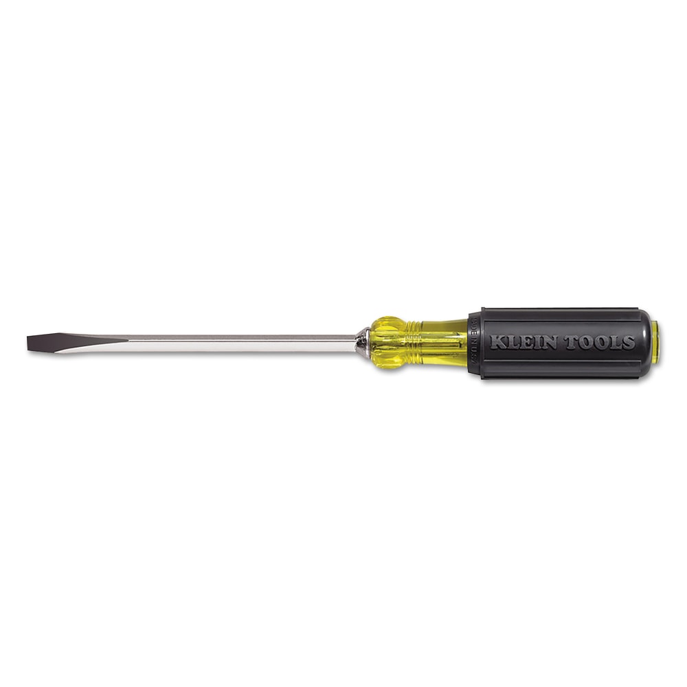 Klein Tools Keystone Tip Cushion Grip Screwdrivers, 3/8 in, 13 7/16 in Overall L, 4096008 MPN:409-600-8