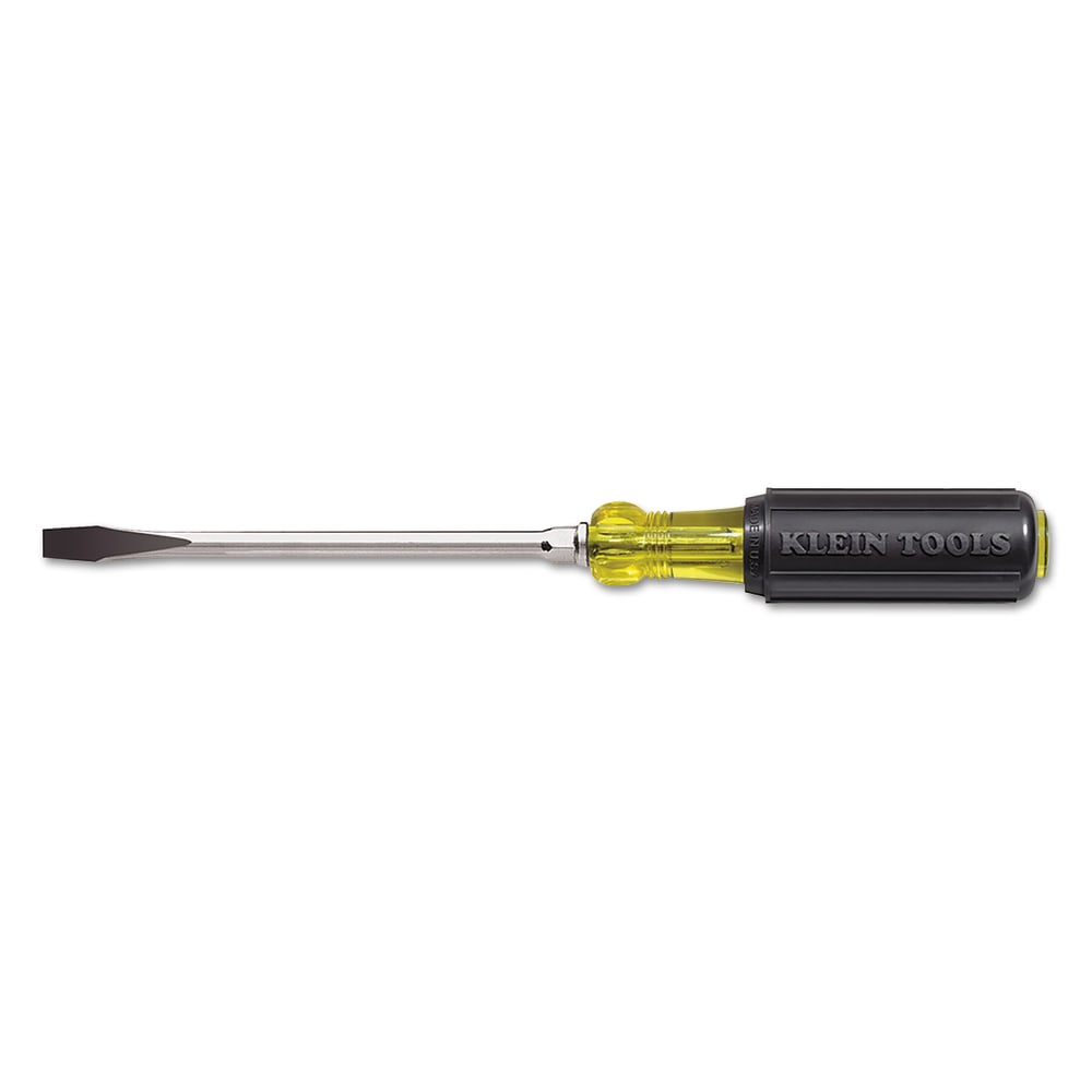 Klein Tools Keystone Tip Cushion Grip Screwdrivers, 3/8 in, 13 7/16 in Overall L, 4096028 MPN:409-602-8