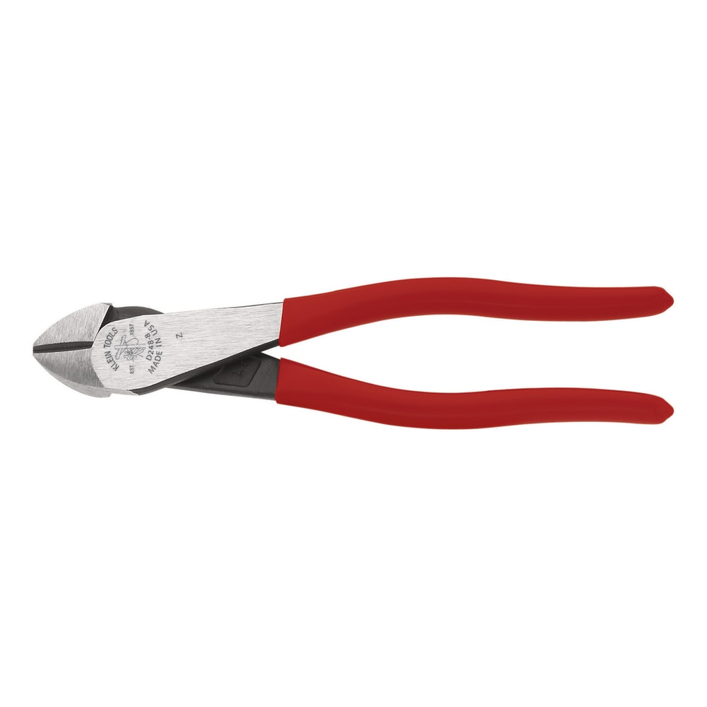 Klein Tools Diagonal Cutting Angled Head Pliers, 8 in, Standard MPN:409-D248-8