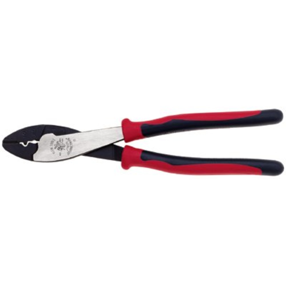 Klein Tools Journeyman Crimping Tool, 9 3/4in Tool Length MPN:409-J1005