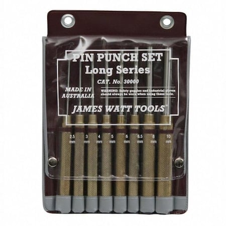 Pin Punches Long 8 Piece Set MPN:4PPLSET8