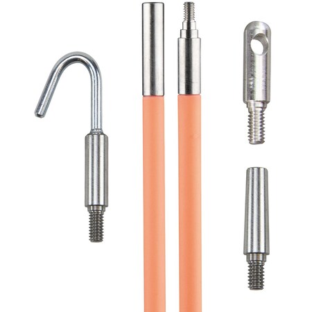 Lo-Flex Glow Fish Rod, 10-Foot MPN:50103