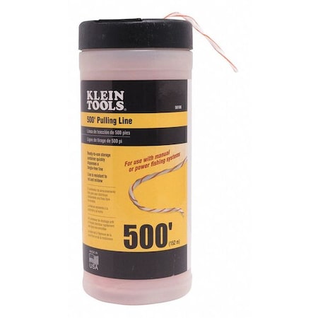 Poly Pull Line with Orange Tracer 500-Feet MPN:56108