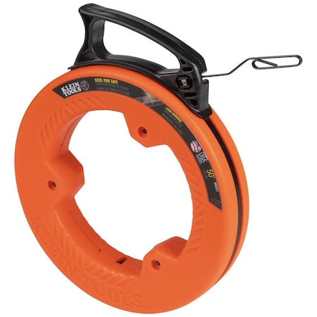 Steel Fish Tape, Flat, Loop End, 7