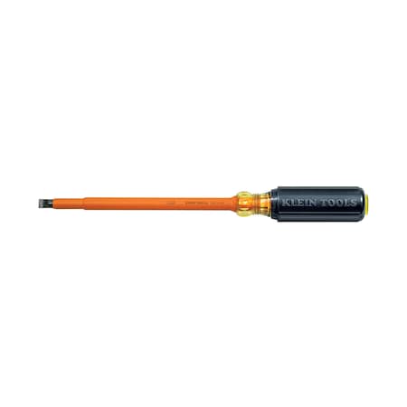 Insulated Slotted Screwdriver 3/8 in Round MPN:602-8-INS