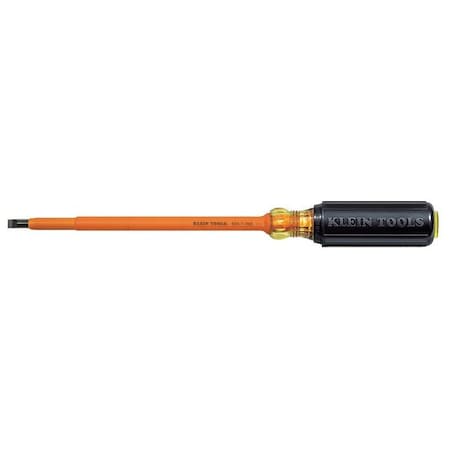 Insulated Slotted Screwdriver 1/4 in Round MPN:605-7-INS