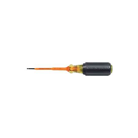 Insulated Slotted Screwdriver 3/32 in Round MPN:607-3-INS