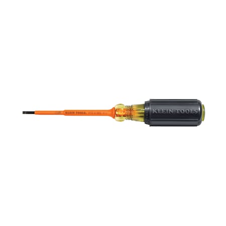 Insulated Slotted Screwdriver 1/8 in Round MPN:612-4-INS