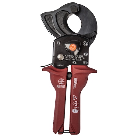 Ratchet Cable Cutter, Center Cut, 10-1/4In MPN:63601