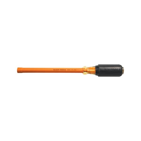Insulated 1/4-Inch Nut Driver, 6-Inch Hollow Shaft MPN:646-1/4-INS