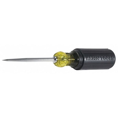 Cushion Grip Scratch Awl, Tip Size 3 1/2 in, Overall Length 7 7/8 in, Yellow/Black MPN:650
