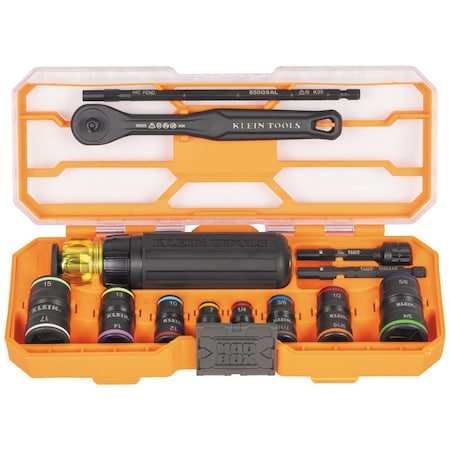 Flip-16 KNECT Ratcheting Impact Flip Socket Screwdriver Set MPN:65242