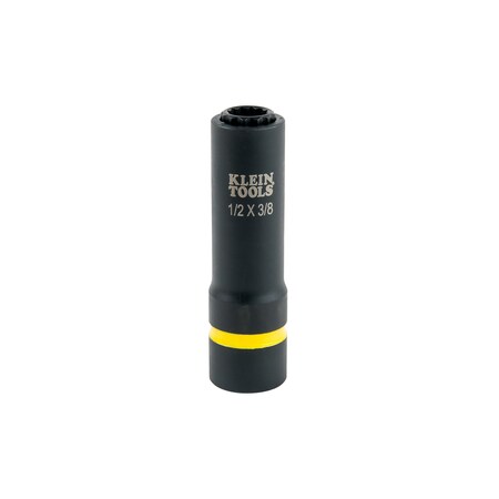 2-in-1 Impact Socket, 12-Point, 1/2 and 3/8-Inch MPN:66011