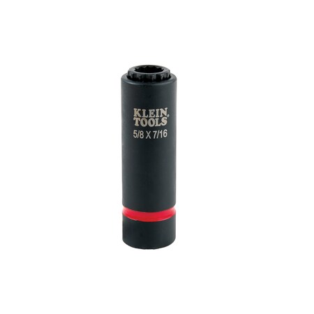 2-in-1 Impact Socket, 12-Point, 5/8 and 7/16-Inch MPN:66012
