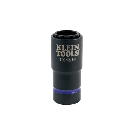 2-in-1 Impact Socket, 12-Point, 1 and 13/16-Inch MPN:66015