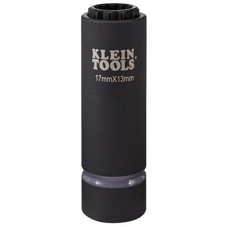 2-in-1 Metric Impact Socket, 12-Point, 17 x 13 mm MPN:66051E