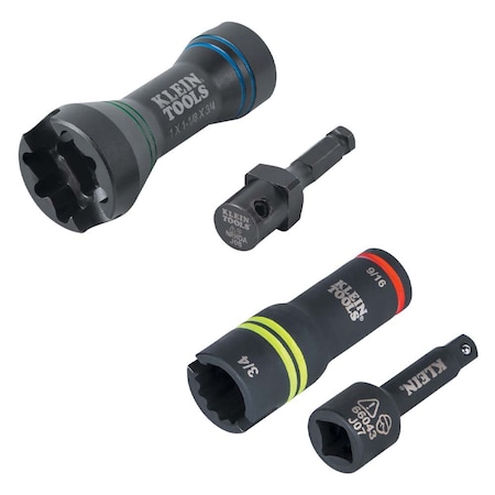 Impact Socket Set, 4-Piece MPN:660KIT3