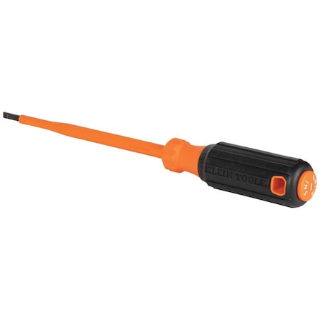 Insulated Screwdriver, Cb, 3/16 in, Black, Round MPN:6816INS