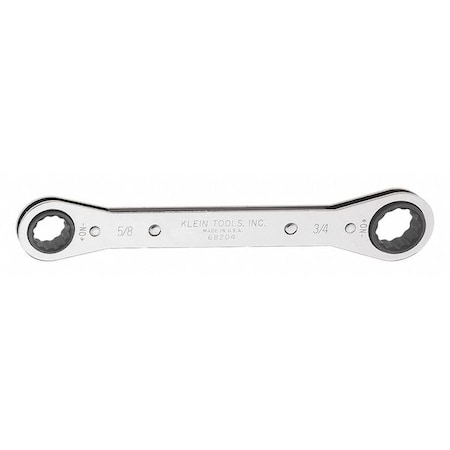Ratcheting Box Wrench - 11/16IN x 3/4IN MPN:68205
