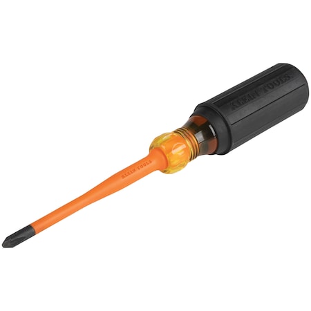 Slim-Tip Insulated Screwdriver, No 2 Phillips, 4-Inch Round Shank MPN:6934INS
