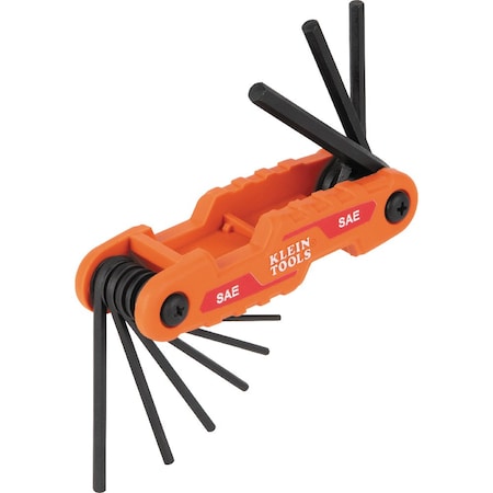 Hex Key Set, Compact Folding, SAE MPN:70540